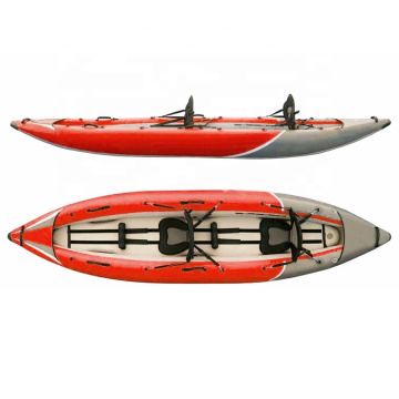 Kayak infligeable pliable gonflable unique gonflable avancé de haute qualité
